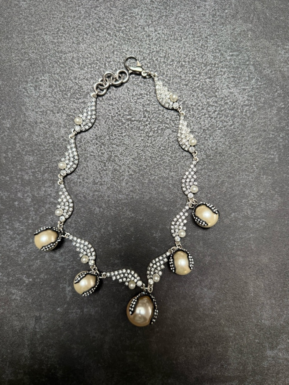Lulu Frost Pearl Drop Statement Necklace